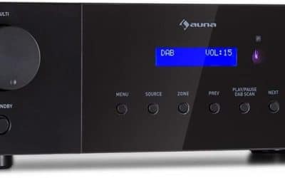 Test amplificateur AUNA AMP-4000 Dab : puissance et polyvalence