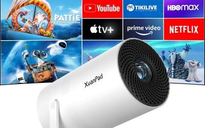 Test : xuanPad, le mini projecteur Full HD portable
