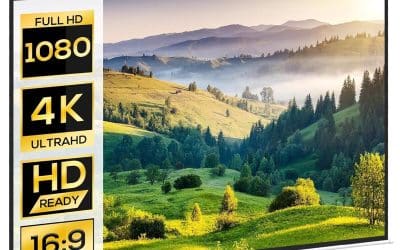 Test de l&rsquo;écran de projection HOMCOM 120 pouces : cinéma à domicile