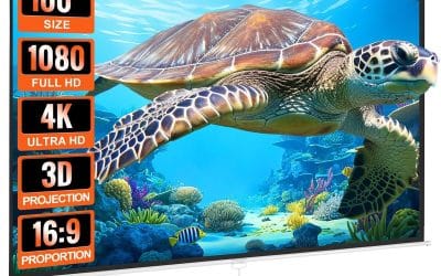 Test : écran de projection manuel VEVOR 100 pouces 16 : 9 HD