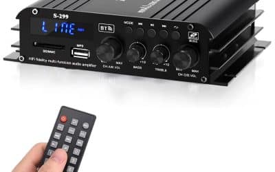 Test : ampli hifi Bluetooth 5.0 4, 1 CH 1600W