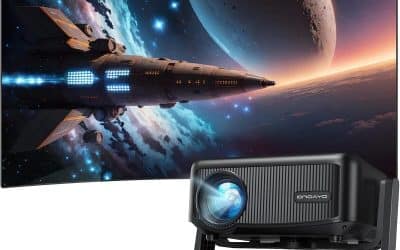 Test du vidéoprojecteur Bluebooth : mini projecteur Wifi 1080P portable