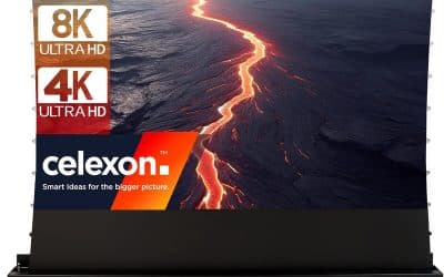 Test du celexon CLR Plus : écran motorisé ultra-courte focale