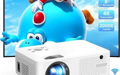 Test du vidéoprojecteur 4K Home cinéma WiFi Bluetooth