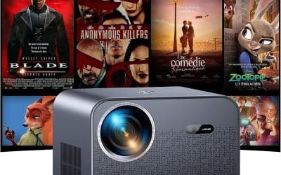 Test du vidéoprojecteur 4K VGKE RD999 : performance et connectivité en un seul appareil