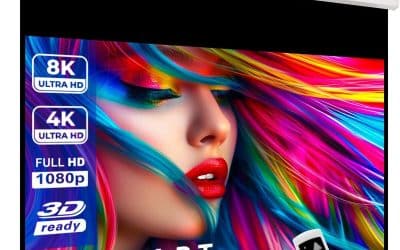 Test écran de projection ESMART MIMOTO : cinéma à domicile