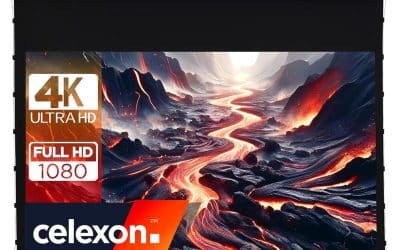 Test : écran de projection motorisé celexon HomeCinema 135