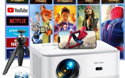 Test vidéoprojecteur TOPTRO : performance 4K et innovation portable