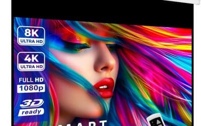 Test de l&rsquo;écran motorisé Esmart Mimoto 110&Prime; : immersion cinéma à domicile