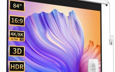 Test de l’écran motorisé WASJOYE 84″ : immersion cinéma à domicile