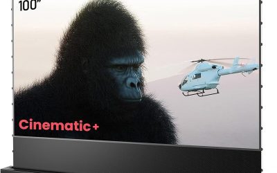 Test : écran de projection AWOL Vision 100&Prime; motorisé, aLR ultra court