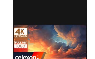 Test : écran de projection motorisé celexon ProPlus 4K 220×124 cm