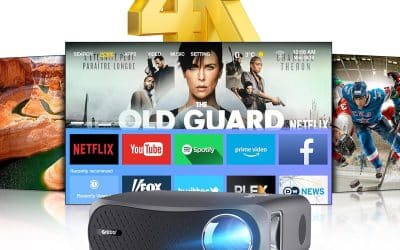 Test du projecteur WiFi 4K Smart Home : immersion cinématographique boostée