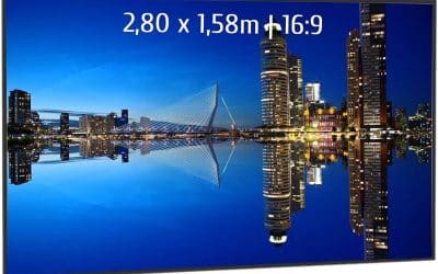 Test : écran de projection Kimex sur cadre fixe ultra-fin