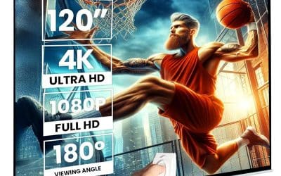 Test : écran de projection moteur 120&Prime; 4 : 3