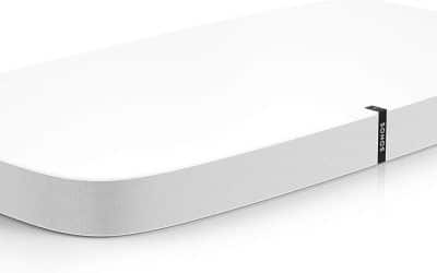 Test de la Sonos Playbase : enceinte sans fil pour home cinéma blanc