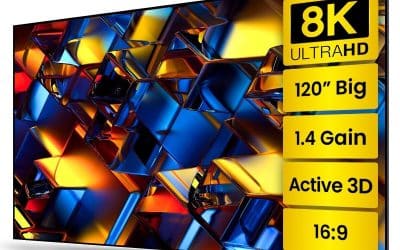 Test de l&rsquo;écran de projection CASIRIS 120 pouces en 4K HD