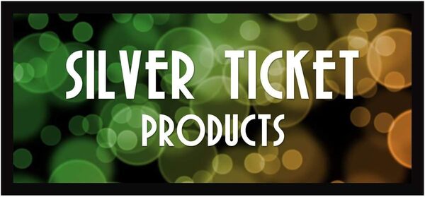 Silver Ticket Products STR Series STR-235125 Lot de 6 écrans de projection pour home cinéma 4K/8K Ultra HD, HDR et actif, format 2,35:1, diagonale de 325 cm, blanc