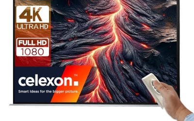 Test : celexon Pro Plus Écran motorisé 150&Prime; 4K Home Cinéma