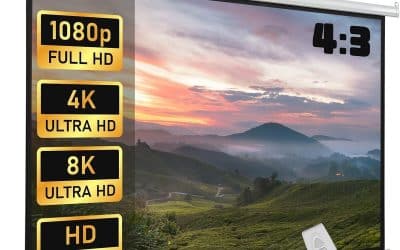 Test de l&rsquo;écran de projection Fabulcozy 120 pouces motorisé