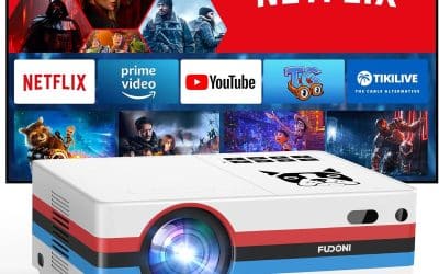Test du projecteur intelligent FUDONI 4K avec WiFi et Bluetooth