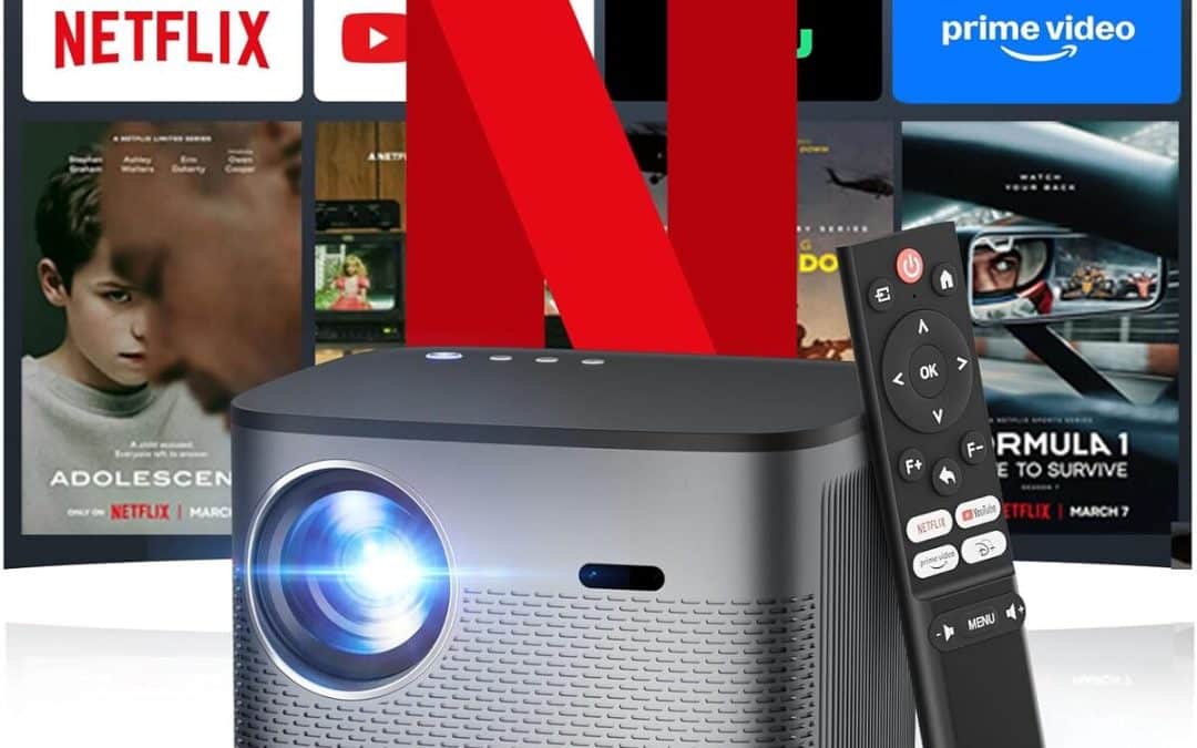 Test du vidéoprojecteur 4K Android 13.0 Netflix certifié : immersion totale