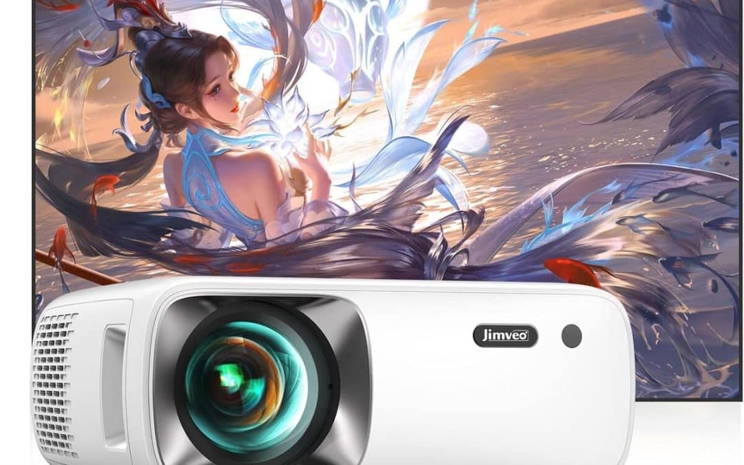 Test du vidéoprojecteur 4K Jimveo : immersion totale avec WiFi6 et Bluetooth