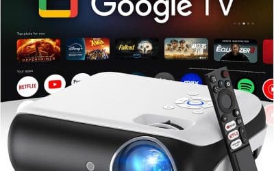 Test du vidéoprojecteur HAPPRUN 4K avec Google TV et Dolby Audio