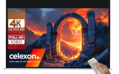 Test : écran de projection motorisé celexon Basic 110&Prime; pour home cinéma et bureau