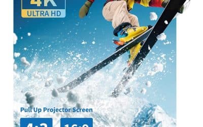 Test : écran de projection portable Pull Up 4K pour cinéma à domicile