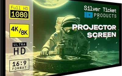 Test : silver Ticket STR Series STR-235125, écran de projection cinéma 4K/8K