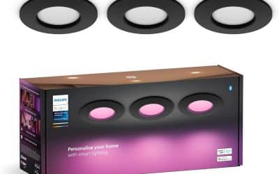 Test des spots encastrés Philips Hue : lumière connectée et intelligente