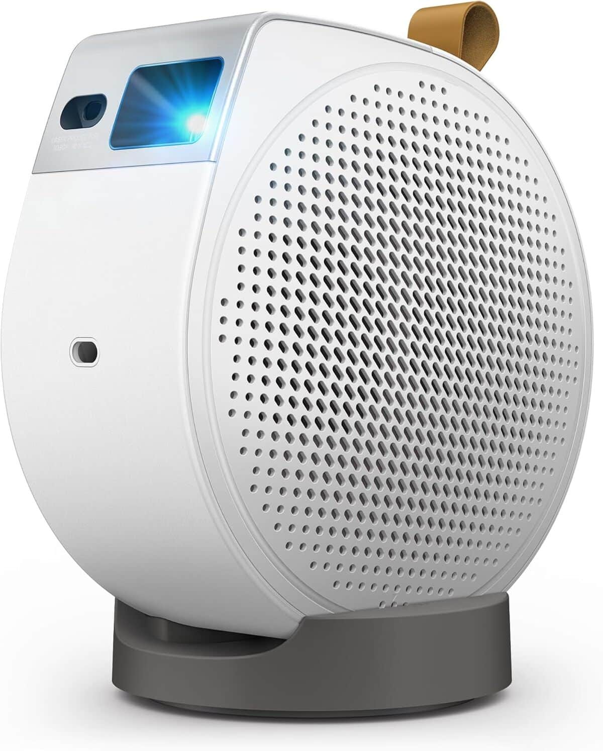 Vidéoprojecteur Portable 720p/1080p/4K - Rotatif 180°, Bluetooth, WiFi6, Android 11 - Pour Maison, Bureau, Extérieur