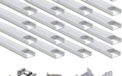 Test du profilé LED en aluminium StarlandLed 40 n1 m en U