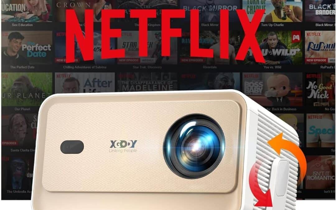 Test du vidéo-projecteur Xgody Gimbal N6 Pro : performance FHD et certification Netflix