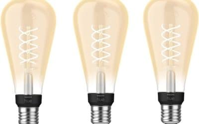 Test Philips Hue Filament ST72 intelligent et compatible assistants vocaux