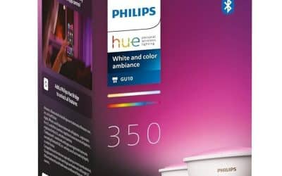 Test : philips Hue White and Color Ambiance, ampoules GU10 connectées