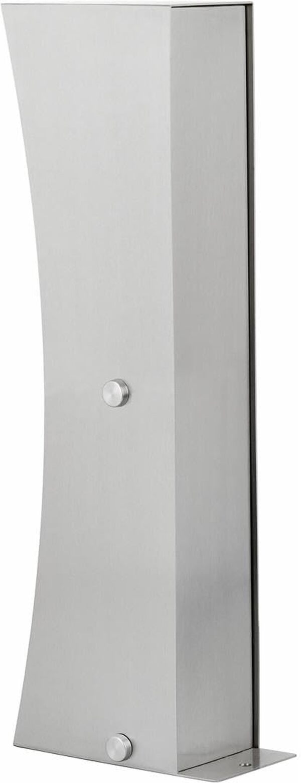 Ledino Connect D2 Steckdosenpfosten 2er, Edelstahl Outdoor (11790000009015)