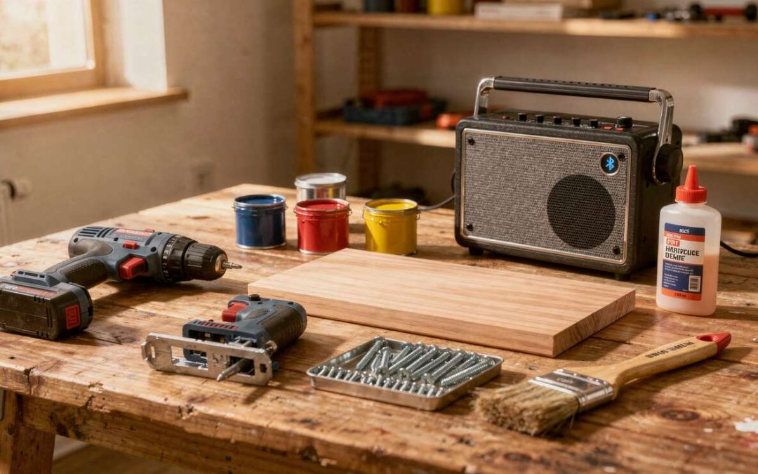 DIY : fabrication d'un ghetto-blaster vintage