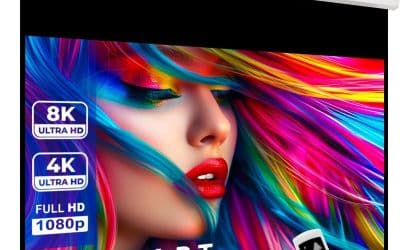 Test de l’écran électrique Esmart Mimoto 150″ : performance et confort visuel