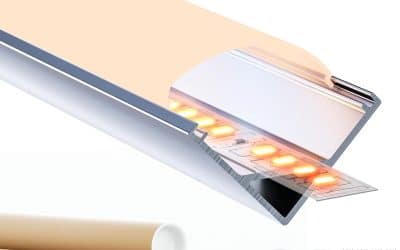 Test du profilé alu Geeklux : efficacité et design pour rubans LED