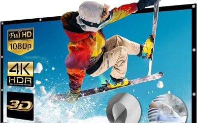 Test : écran de projection 200 pouces Full HD 3D 4K 16 : 9