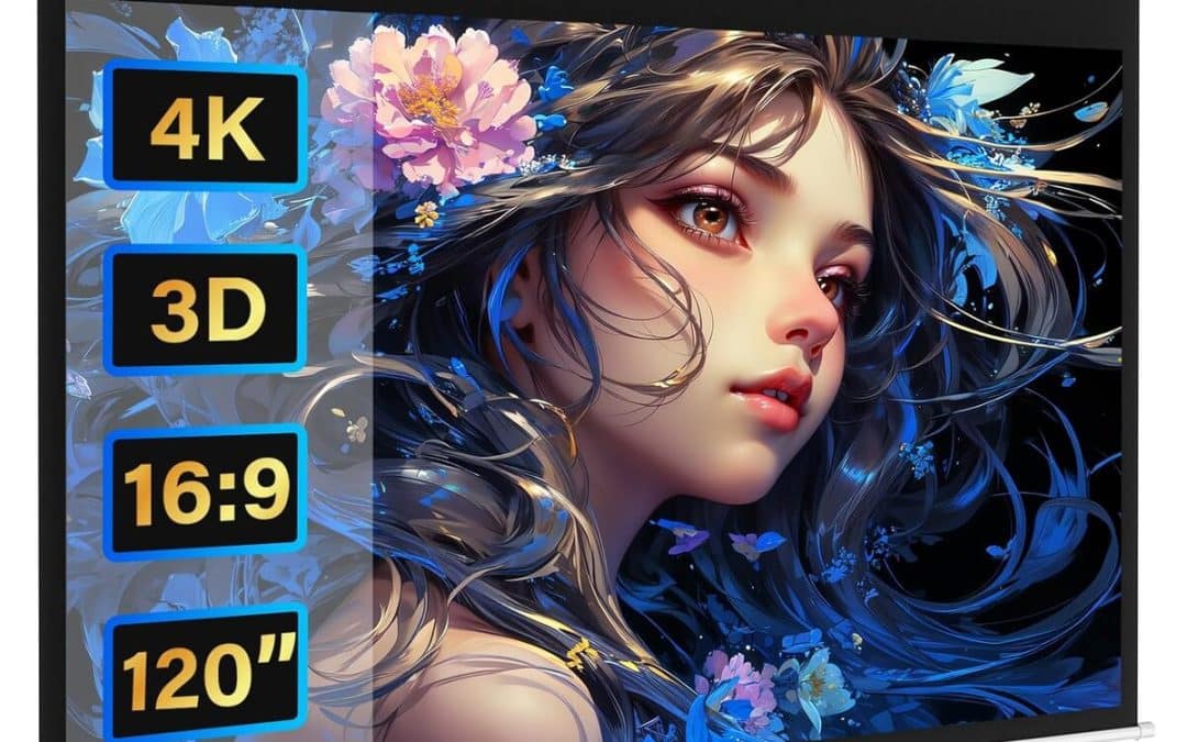 Test : écran de projection manuel WASJOYE 120" avec verrouillage automatique