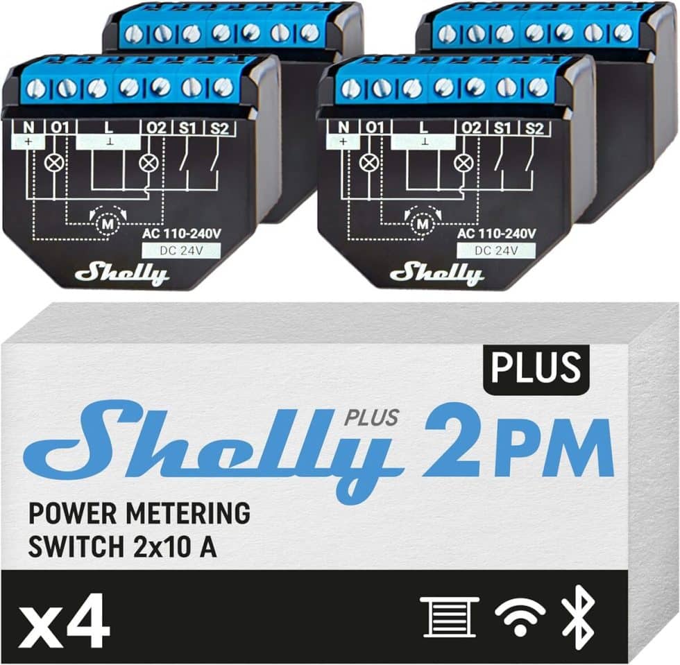 Test : shelly Plus 2PM, interrupteur volet roulant connecté Wi-Fi