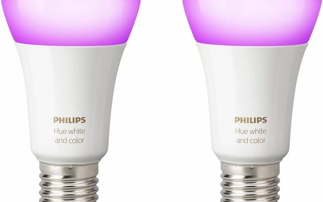 Test : ampoules LED connectées Philips Hue E27