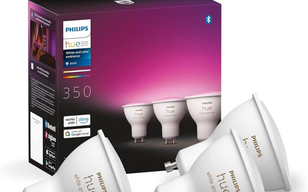 Test des ampoules Philips Hue GU10 : connectivité et couleurs éclatantes