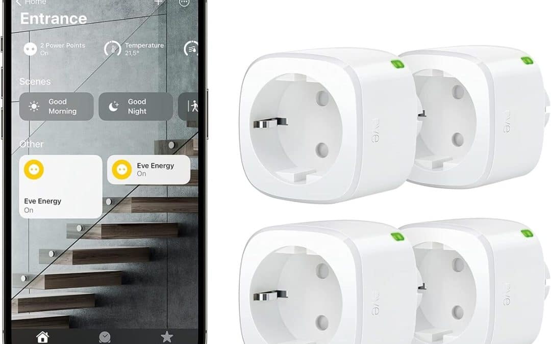 Test du lot de 4 prises intelligentes Eve Energy (Matter)
