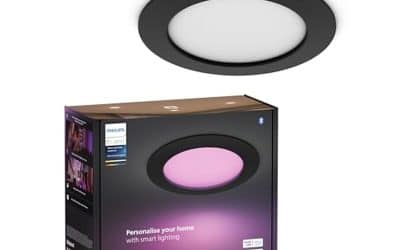 Test du Philips Hue spot encastré connecté noir