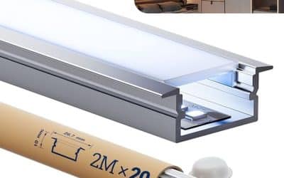 Test du profilé alu HoOLED 20 : éclairage LED encastrable efficace
