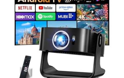 Test du projecteur portable Wifi 6 & Bluetooth 5.4 4K de Netflix